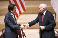 Shinzo Abe, John Hennessy