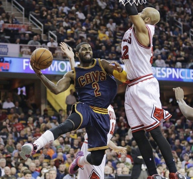 Taj Gibson, Kyrie Irving