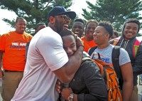 The Ravens are expected to visit Matthew Henson Elemenatary School  Thursday monring, bringing 50 players in buses to give out food