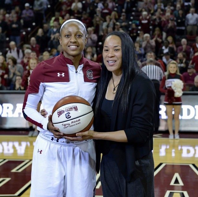 Tiffany Mitchell, Dawn Staley