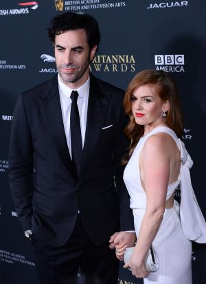 Isla Fisher, Sacha Baron Cohen welcome third child