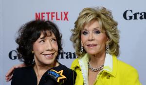Jane Fonda, Lily Tomlin attend 'Grace and Frankie' premiere in Los Angeles