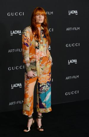 Florence Welch breaks foot at Coachella