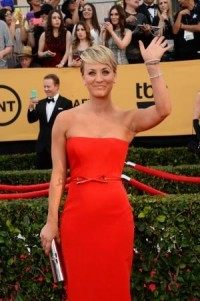 Kaley Cuoco-Sweeting is the latest starlet to dye hair pink