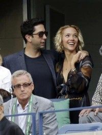 David Schwimmer, daughter Cleo attend charity benefit