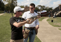 Creighton at shooting range
