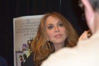 Pamela Geller being interviewed by Bob Price seconds before shooting began. Breitbart Texas Photo by Lana Shadwick.