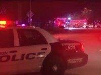 HPD Crime Scene - Officer Martin Killed - ABC13 Screenshot