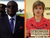 Robert Mugabe Nicola Sturgeon