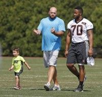 Andrew Whitworth, Cedric Ogbuehi, Michael Whitworth
