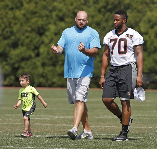 Andrew Whitworth, Cedric Ogbuehi, Michael Whitworth