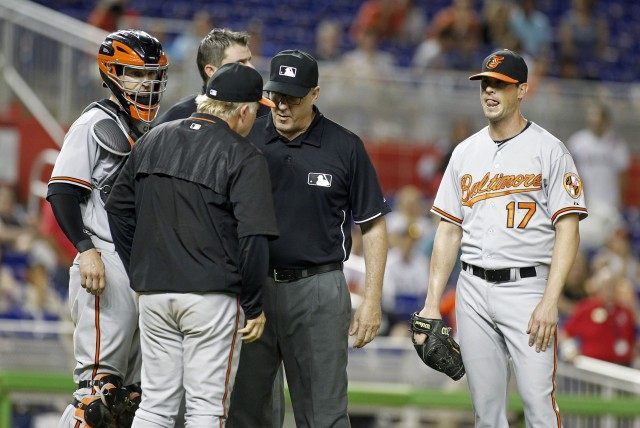 Brian Matusz; Paul Emmel;  Jordan Baker; Caleb Joseph