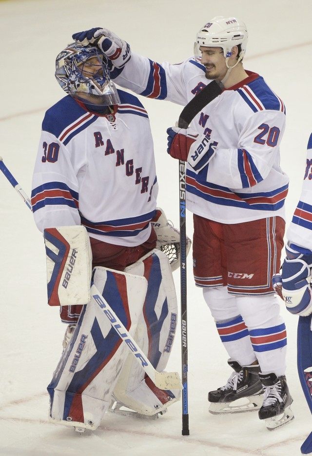 Chris Kreider, Henrik Lundqvist