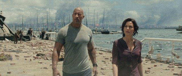 Dwayne Johnson Carla Gugino