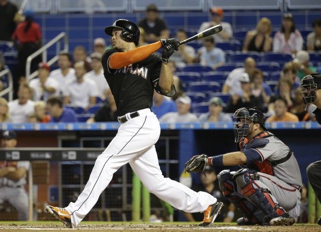 Giancarlo Stanton, A.J. Pierzynski