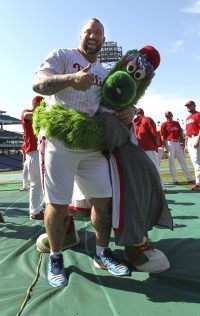 Hafthor Julius Bjornsson, Phillies Phanatic