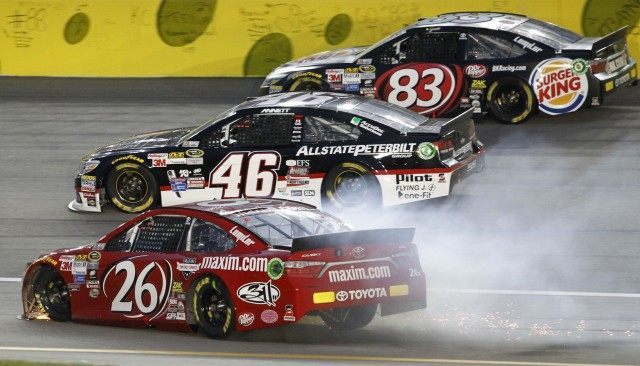 Jeb Burton, Matt DiBenedetto, Michael Annett
