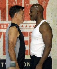 Mitt Romney, Evander Holyfield