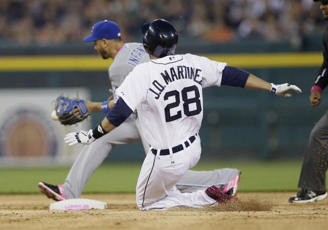 Omar Infante, J.D. Martinez