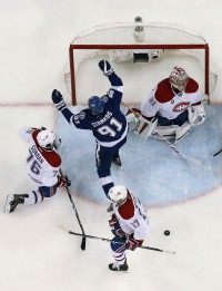 Steven Stamkos, Carey Price, Torrey Mitchell, P.K. Subban