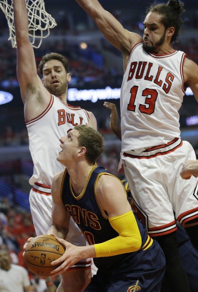 Timofey Mozgov, Pau Gasol, Joakim Noah