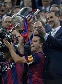 Xavi Hernandez, King Felipe VI