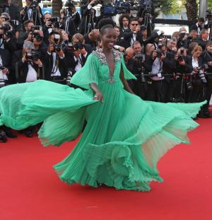 Lupita Nyong'o's Cannes dress steals red carpet