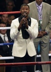 Jamie Foxx reacts to national anthem criticism, says 'the telecast was off'