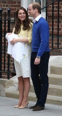 Prince Harry meets his 3-week-old niece Charlotte for the first time