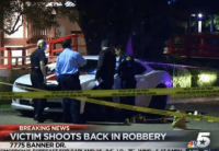 Dallas Robber Killed by Victim