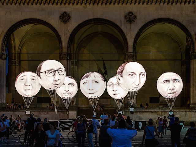 Demonstrators In Munich Protest Upcoming G7 Summit