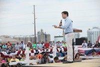 Republican Presidential Hopefuls Attends Sen. Joni Ernst's Inaugural Roast And Ride Event