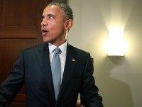 President Obama Visits Lawmakers On Capitol Hill Ahead Of Trade Vote