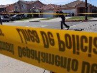 LAPD Crime Scene (Jewel Samad / AFP / Getty)