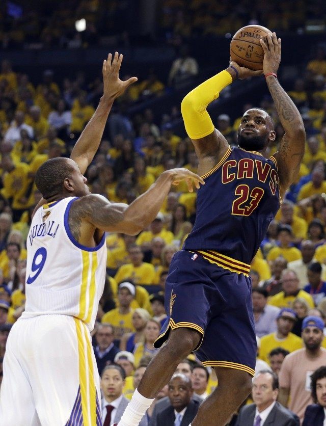 Andre Iguodala, LeBron James