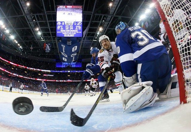 Andrew Shaw, Ben Bishop