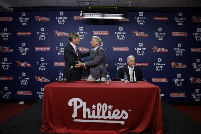 Andy MacPhail, John Middleton, Pat Gillick