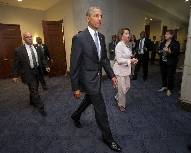 Barack Obama, Nancy Pelosi