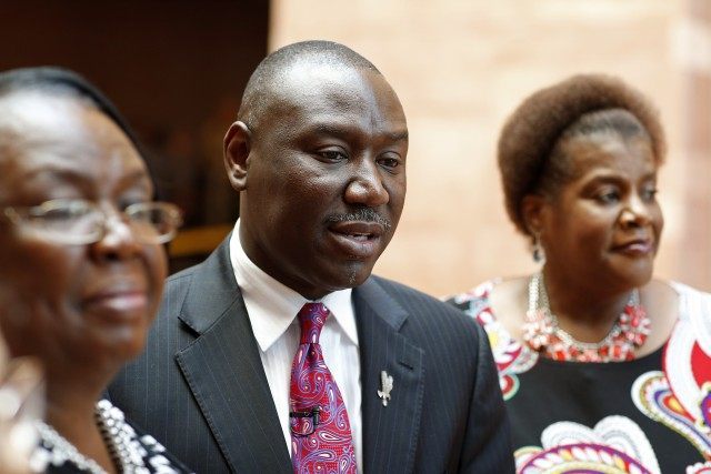 Benjamin Crump, Patty King, Karen Williams