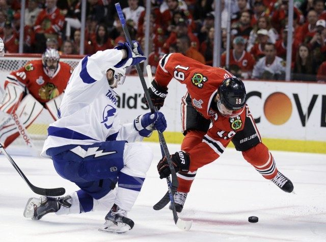 Cedric Paquette, Jonathan Toews