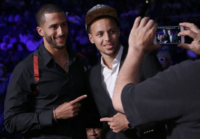 Colin Kaepernick, Stephen Curry