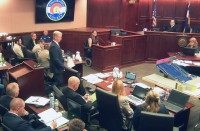 James Holmes, Ashley Moser, George Brauchler