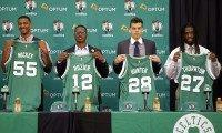 Jordan Mickey, Terry Rozier, R.J. Hunter, Marcus Thornton