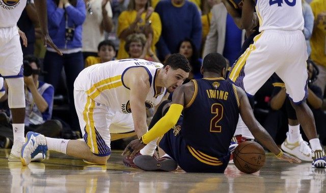 Kyrie Irving, Klay Thompson