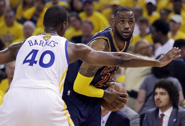 LeBron James, Harrison Barnes