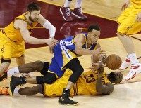 LeBron James, Stephen Curry, Matthew Dellavedova