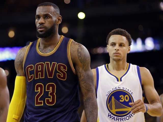 LeBron James, Stephen Curry