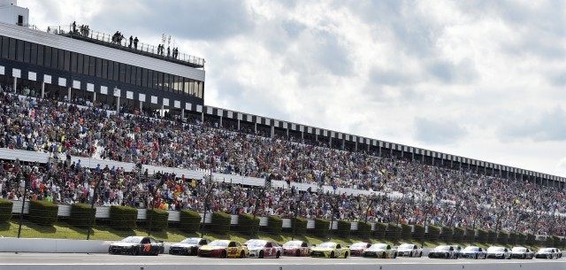 Martin Truex Jr., Joey Logano, Kevin Harvick, Jimmie Johnson