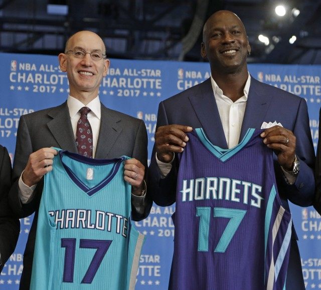 Michael Jordan, Adam Silver