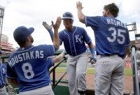 Salvador Perez, Eric Hosmer, Mike Moustakas